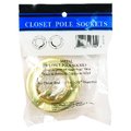 John Sterling Pro 1-3/8 in. L X 1-3/8 in. D Brass Steel Rod Socket RP-0039-325